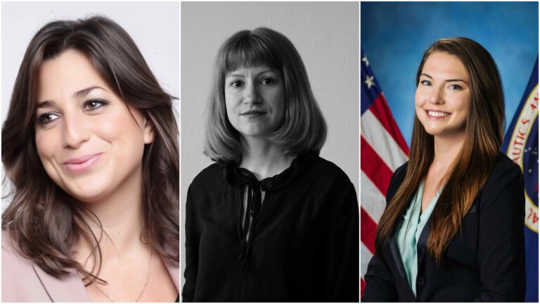 Anna Brailsford, Olga Tokariuk and Katherine Rahill