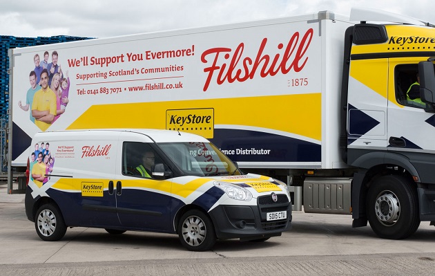Jw Filshill wholesaler trucks