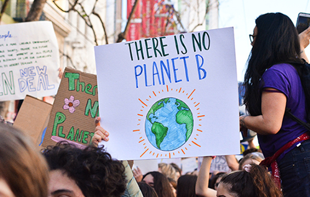 Climate protest