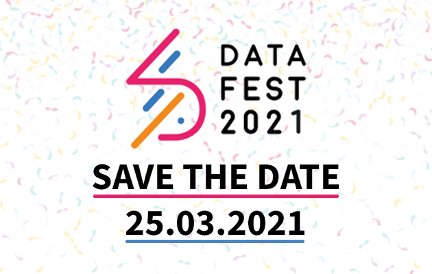 DataFest 2021 Save the date 25th March