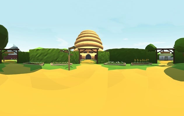 VR Hive learning platform virtual beehive