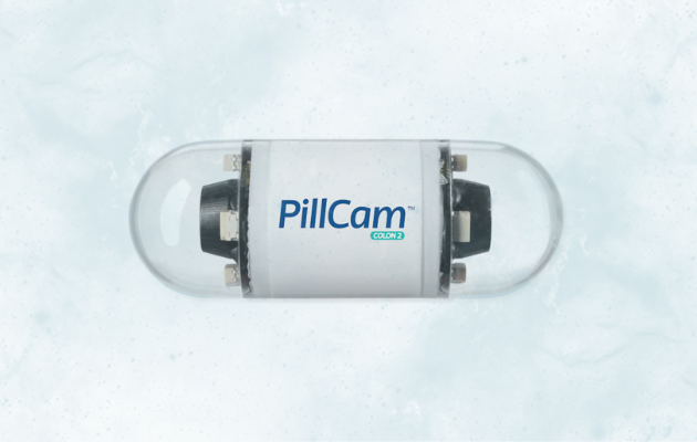 Colon capsule pill cam